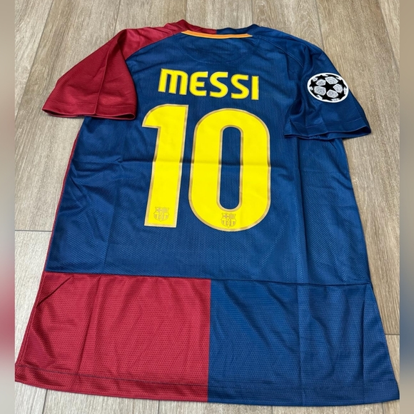 Jersey Soccer Barcelona 2009 Version Retro Messi #10 - Picture 2 of 7